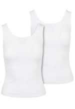 Women's 2-pack Basic Stretch Top White