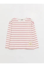 LC Waikiki Crew Neck Striped Long Sleeve Girl's T-Shirt