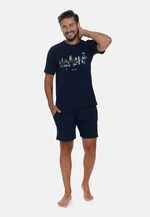 Doctor Nap Man's Pyjamas PMB.5355 Navy Blue