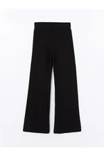 LC Waikiki Wide Leg Women's Knitwear Trousers with Elastic Waist