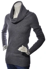 Tommy Hilfiger Sweater - HARLEM COWL NK S grey