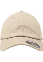 Khaki Beanie Flexfit Cotton Twill Dad Cap