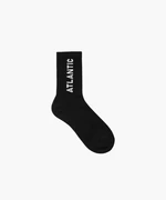 Men's Standard Length Socks ATLANTIC - Black