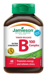 JAMIESON B-komplex 100 mg s postupným uvolňováním 60 tablet