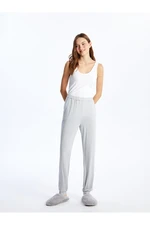 LC Waikiki Women's Elastic Waist Striped Jogger Pajama Bottom