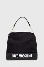 Kabelka Love Moschino čierna farba