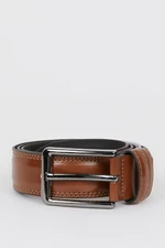 DEFACTO Men's Faux Leather Classic Belt