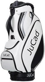 Jucad Pro White/Black Borsa da golf Cart Bag