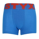 Dětské boxerky Styx sportovní guma modré