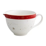 Porcelanowa sosjerka ze świątecznym motywem Brandani Alleluia New Bone China, ⌀ 19 cm