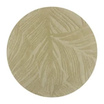 Zielony okrągły wełniany dywan ø 160 cm Lino Leaf – Flair Rugs