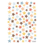Zestaw naklejek dziecięcych 93 szt. 30x42 cm Colorful Stars – Lilipinso