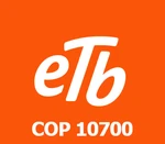 Etb 10700 COP Mobile Top-up CO