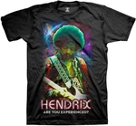 Jimi Hendrix Maglietta Cosmic Black M
