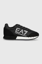 Dětské sneakers boty EA7 Emporio Armani černá barva