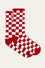 Vans - Ponožky , VN0A3H3ORLM1-RED/WHT