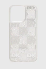 Puzdro na mobil Dkny  iPhone 15 Pro Max 6.7" biela farba, DKHCP15XLCPEPT,