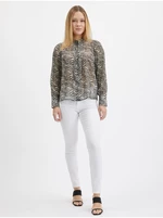 Black women's patterned blouse ORSAY