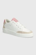 Kožené sneakers boty Gant Lagalilly bílá barva, 28531699.G268