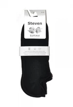 Steven art.157 Supima Kotnikové ponožky 44-46 černá