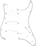 Fender Strat PKRD White Pickguard