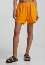 Women's mango canvas shorts