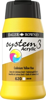 Daler Rowney System3 Vopsea acrilică Cadmium Yellow Hue 500 ml 1 buc