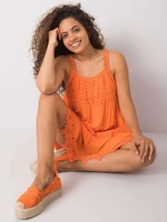 Orange dress Och Bella BI-81593. R31