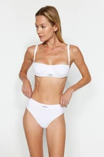 Trendyol X Sagaza Studio Seamless/Seamless Classic Panties in White