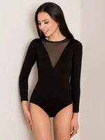 Női body Fashionhunters Mesh detailing