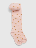 Pink Girls' Polka Dot Tights GAP