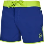 AQUA SPEED Man's Swimming Shorts Axel Navy Blue/Green Pattern 23