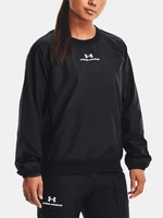 Under Armour Mikina UA Rush Woven Crew-BLK - Dámské