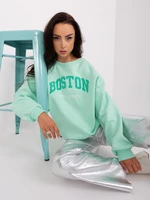 Mint women's cotton sweatshirt