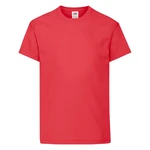 Red T-shirt for Kids Original Fruit of the Loom