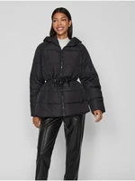 Women's Black Winter Quilted Jacket VILA Vileana - Women