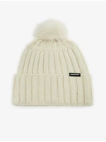 Women's cream beanie with Converse wool blend - Women's