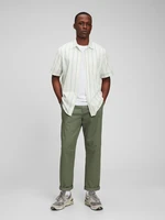 GAP Striped Linen & Cotton Shirt - Men