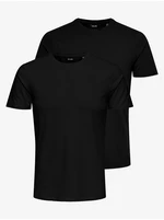 Set of two men's basic T-shirts in black ONLY & SONS - Men