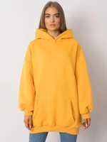 Dark yellow long sweatshirt