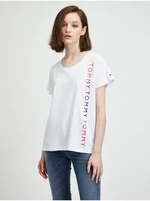 White Women's T-Shirt Tommy Hilfiger - Women