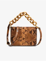 Brown Women Patterned Small Crossbody Handbag Guess Tullia - Women