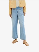 Light blue women's wide jeans Tom Tailor - Women