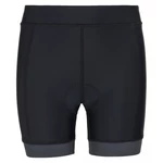 Kids cycling shorts KILPI PRESSURE-J black