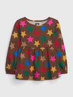 GAP Kids T-shirt organic cotton peplum - Girls