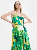 Green Ladies Dress Guess Angelica - Women