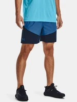 Under Armour Shorts UA Knit Woven Hybrid Shorts-BLU - Men