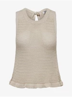 Beige Women's Knitted Top JDY Tikka - Women