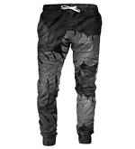 Pantaloni di tuta unisex Mr. GUGU & Miss GO MONSTERA BLACK