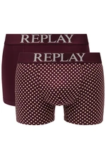 Boxer da uomo Replay Bordeaux